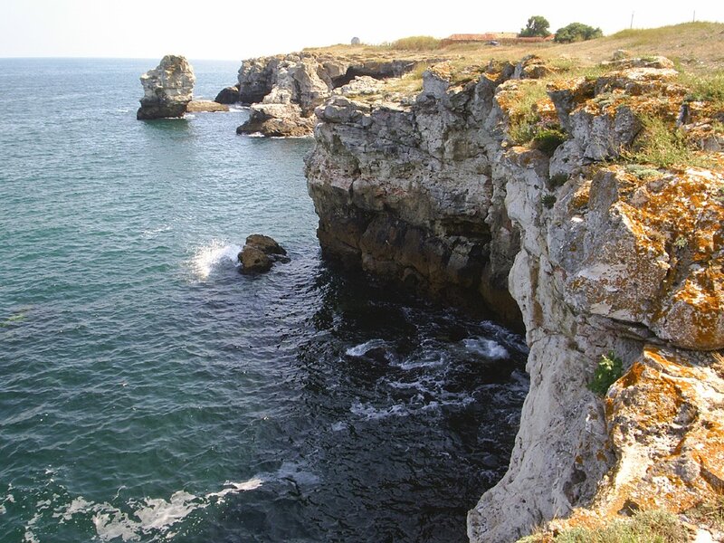 cliffs by the sea