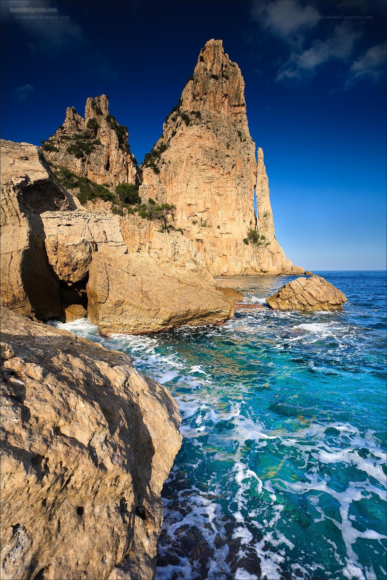 Cliffs by the sea