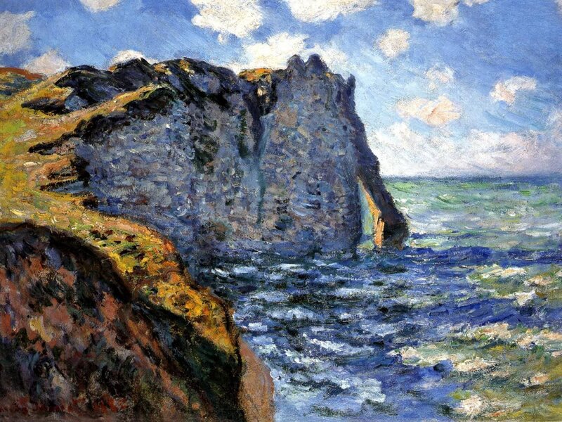 Cliffs by the Sea