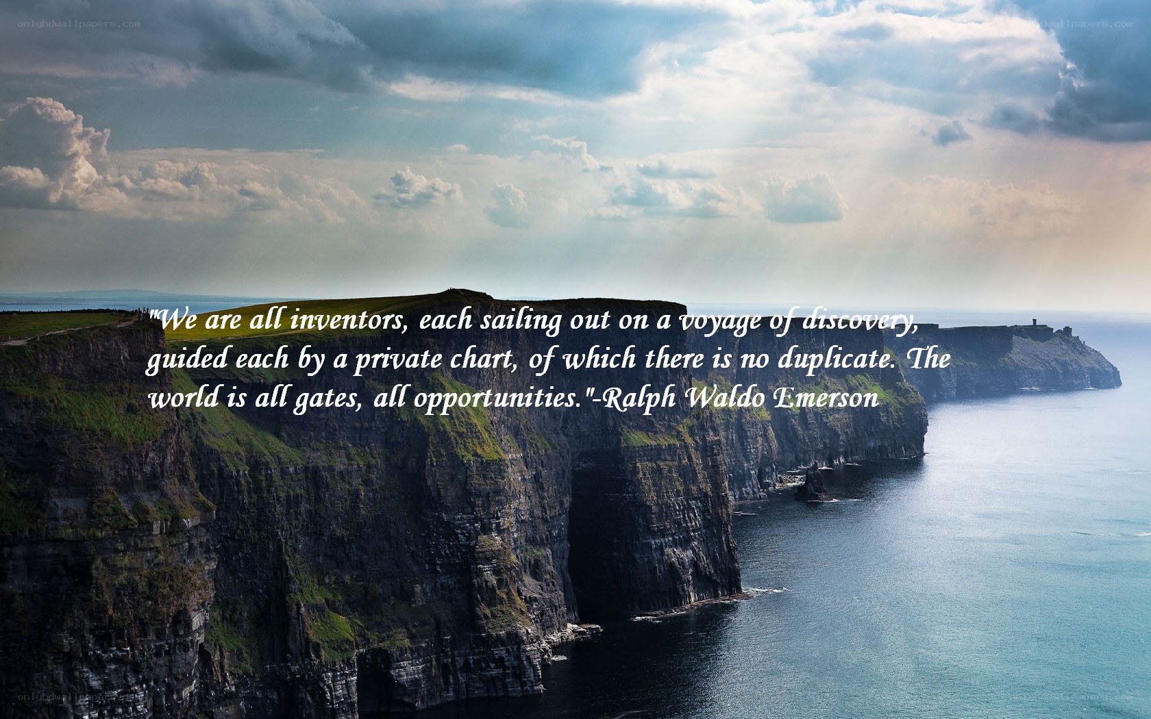 cliffs by the sea