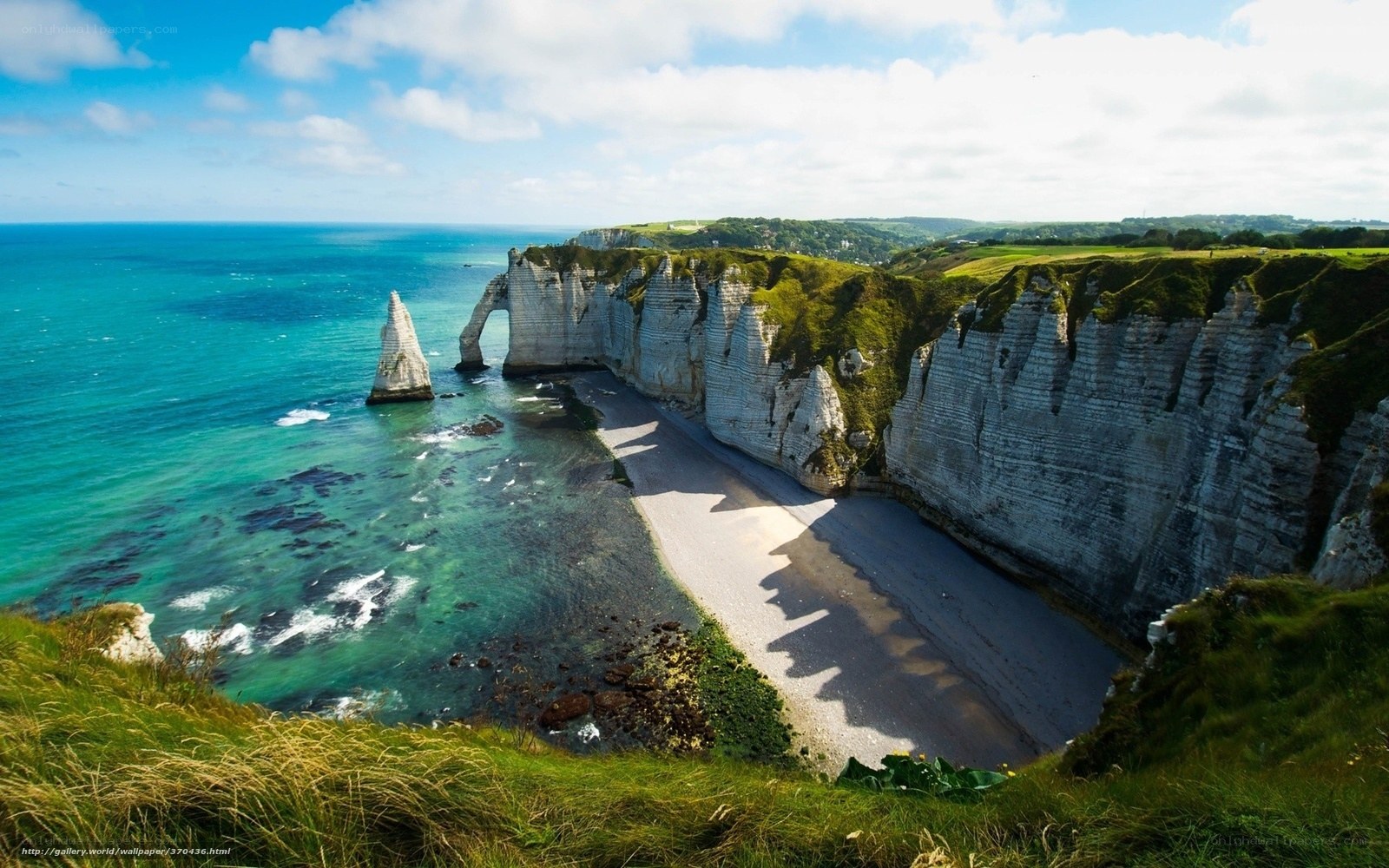 Cliffs of Étretat, France