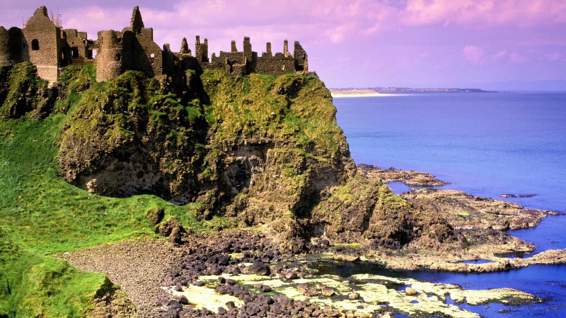 Cliffs of Dunluce Castle