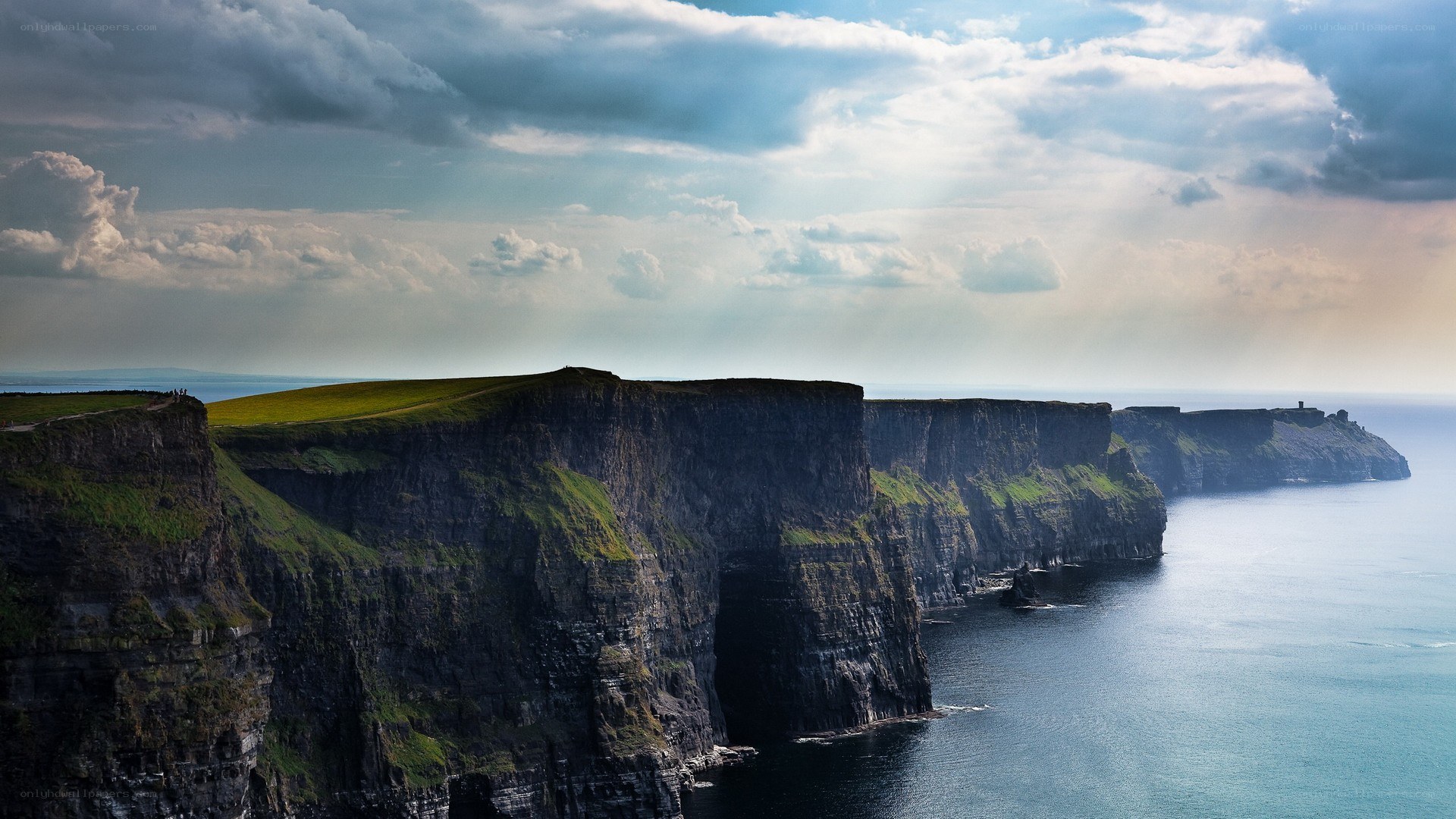 Cliffs of Moher at sunset