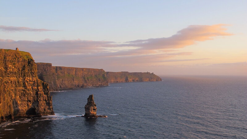Cliffs of Moher — Blue, Serene