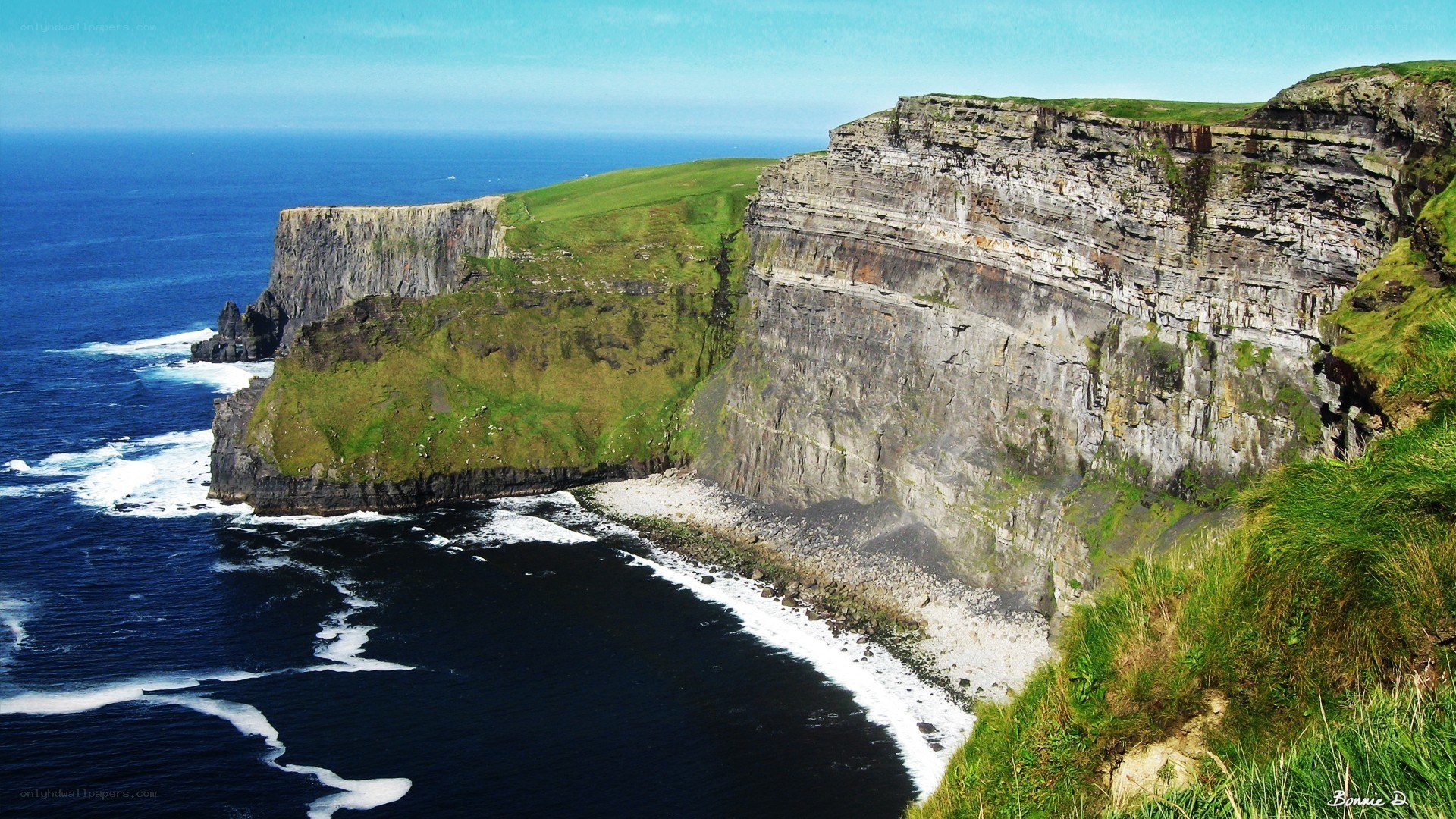 Cliffs of Moher coastal view