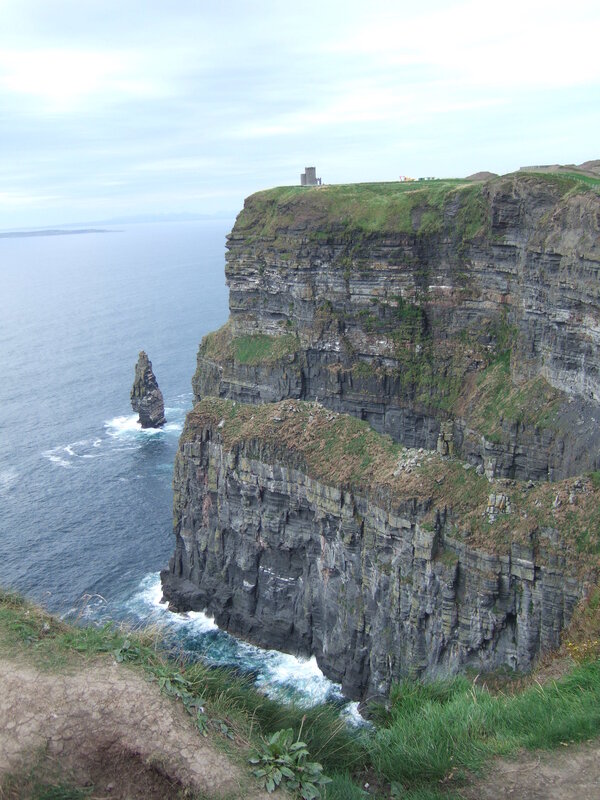 Cliffs of Moher with sea stack