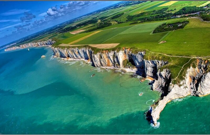 Cliffs of Normandy coast