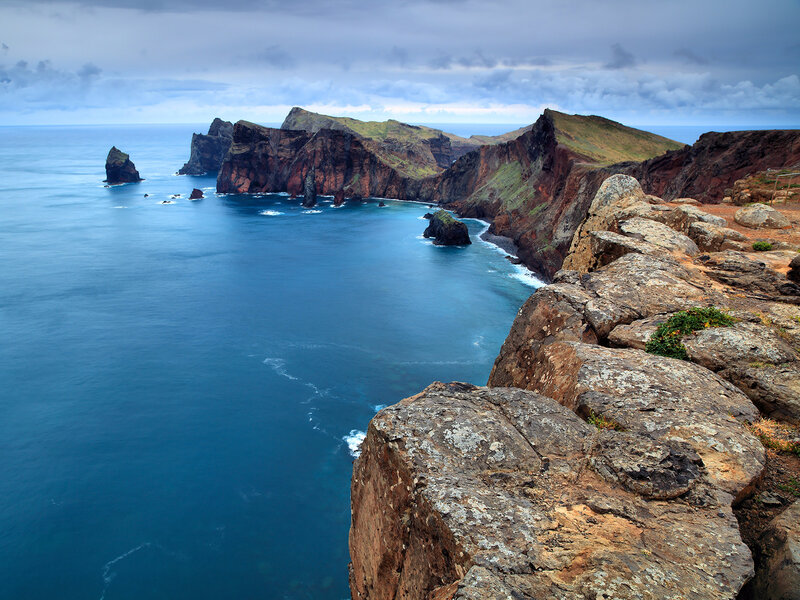 Cliffs of the Azores coast