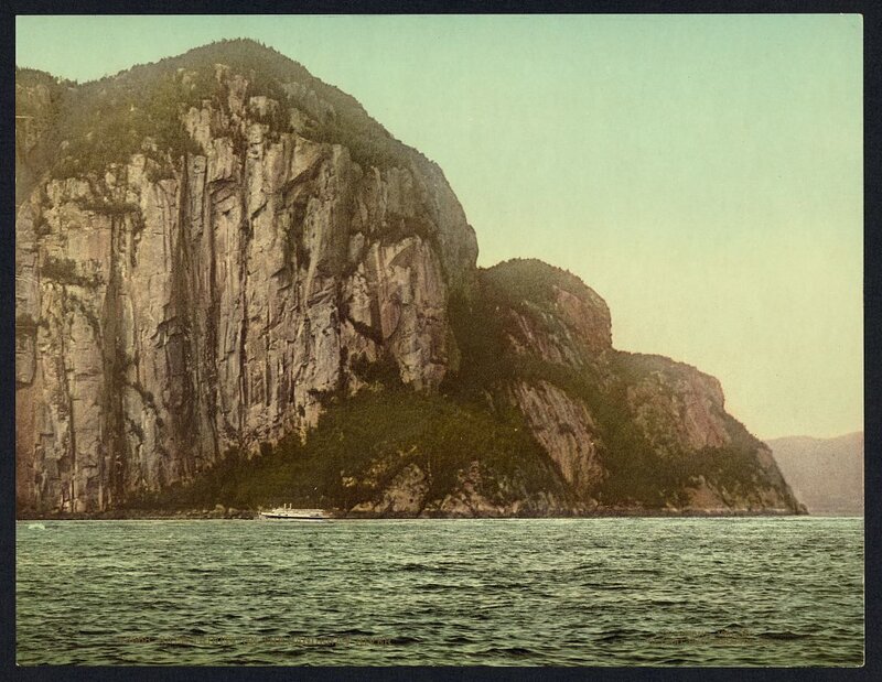 Cliffs of the St. Lawrence River