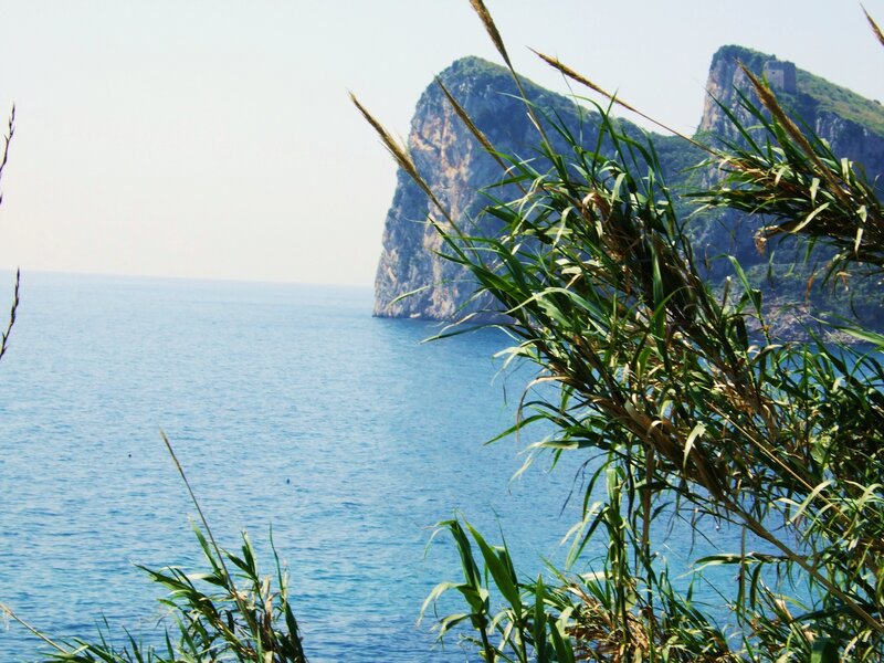 Cliffs over Blue Sea