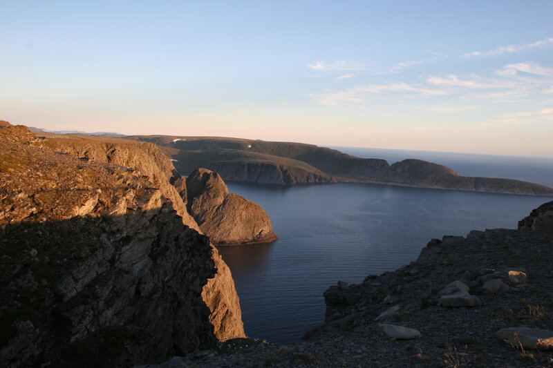 Cliffs Overlooking a Bay