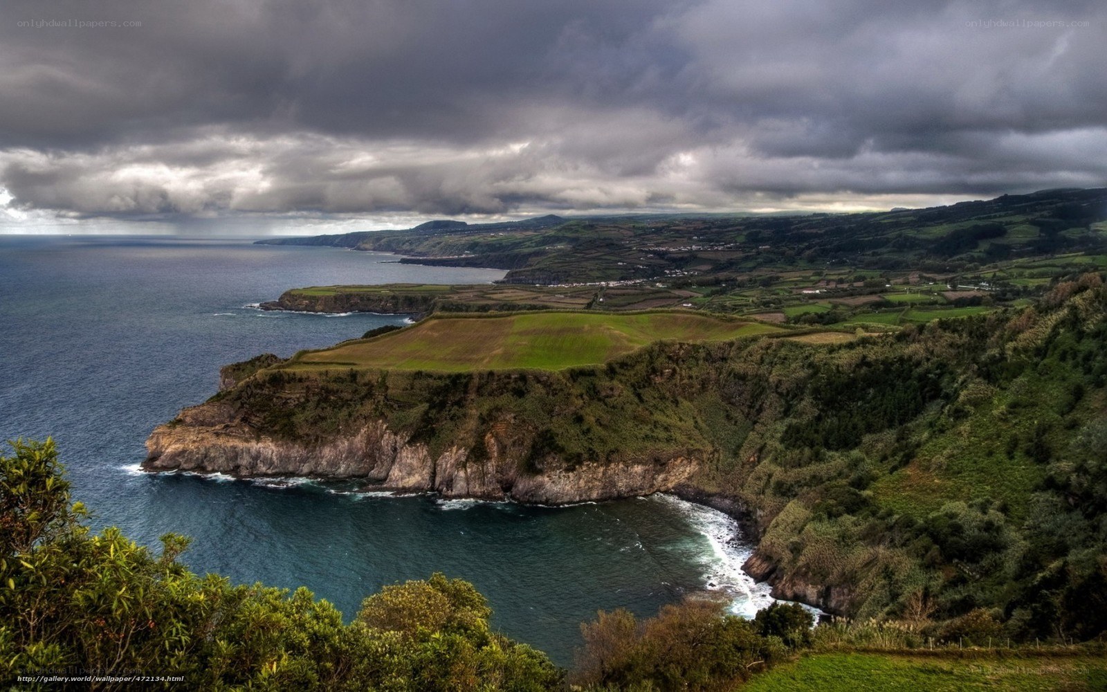 Cliffs overlooking the ocean