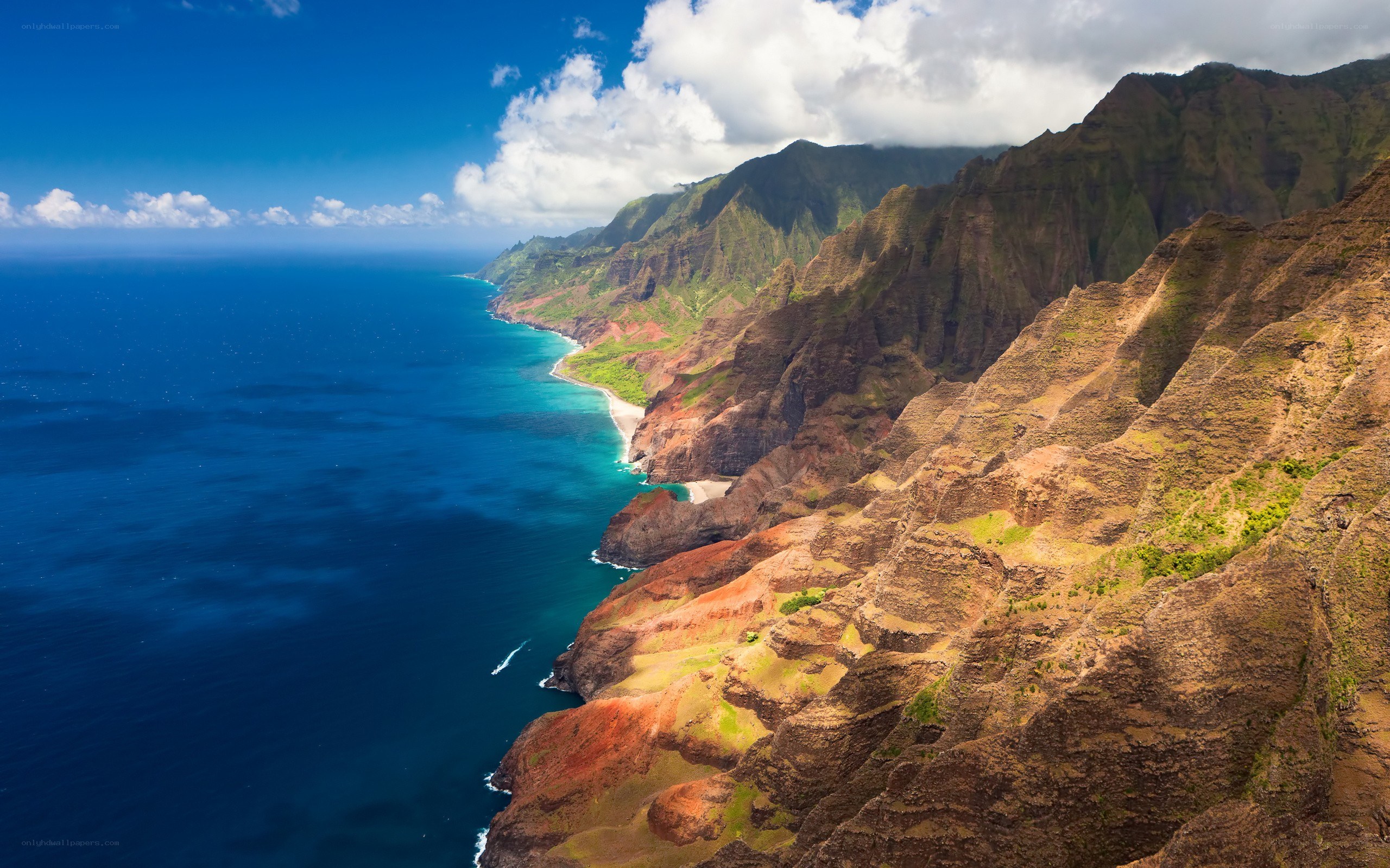 cliffs overlooking the ocean