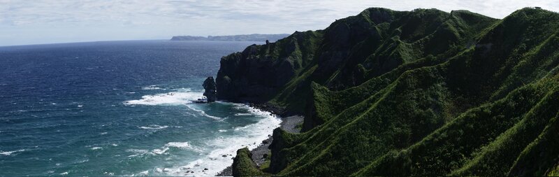 cliffs overlooking the ocean