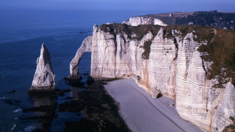 Cliffs with Arch and Sea Stack