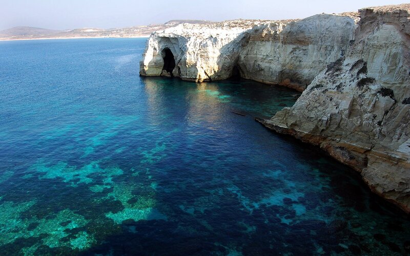Cliffs with Sea Caves