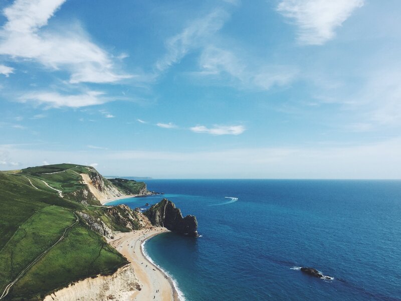 Cliffside Beach and Ocean