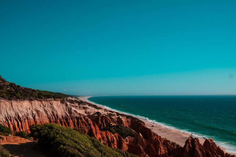 Cliffside Beach Coastline