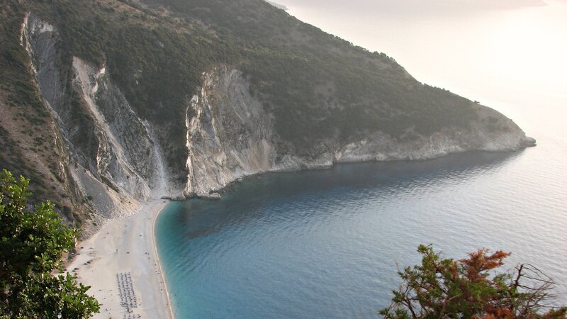cliffside beach cove