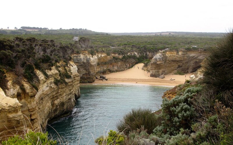 Cliffside Beach Cove — Green