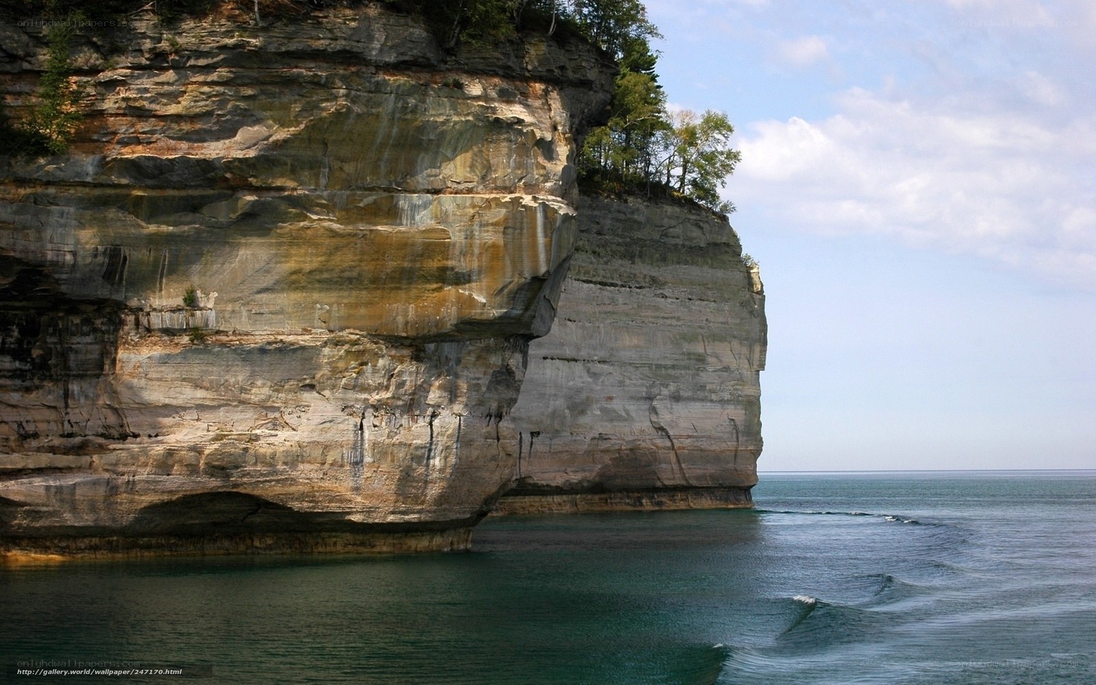 Cliffside by the sea