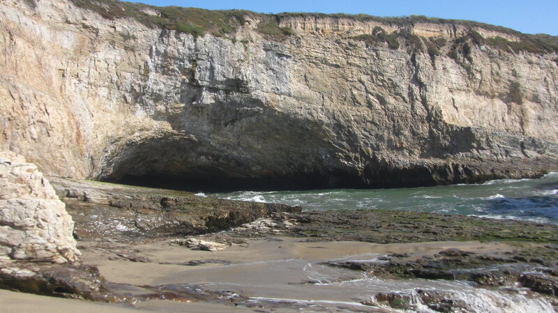 Cliffside Cave Entrance