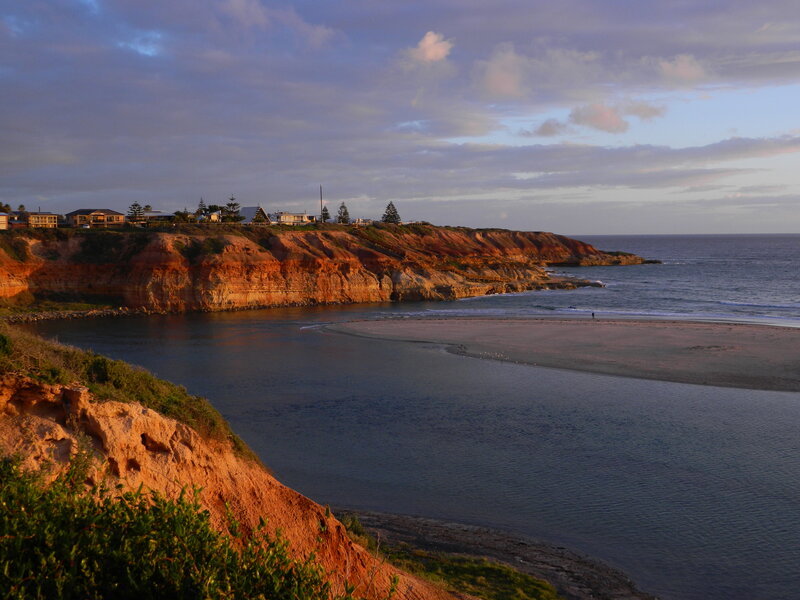 Cliffside Coastal Inlet
