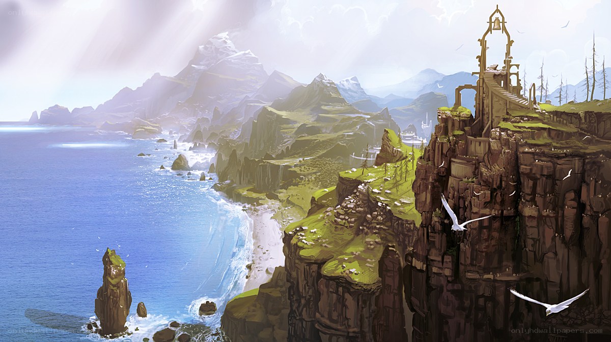 cliffside coastal landscape