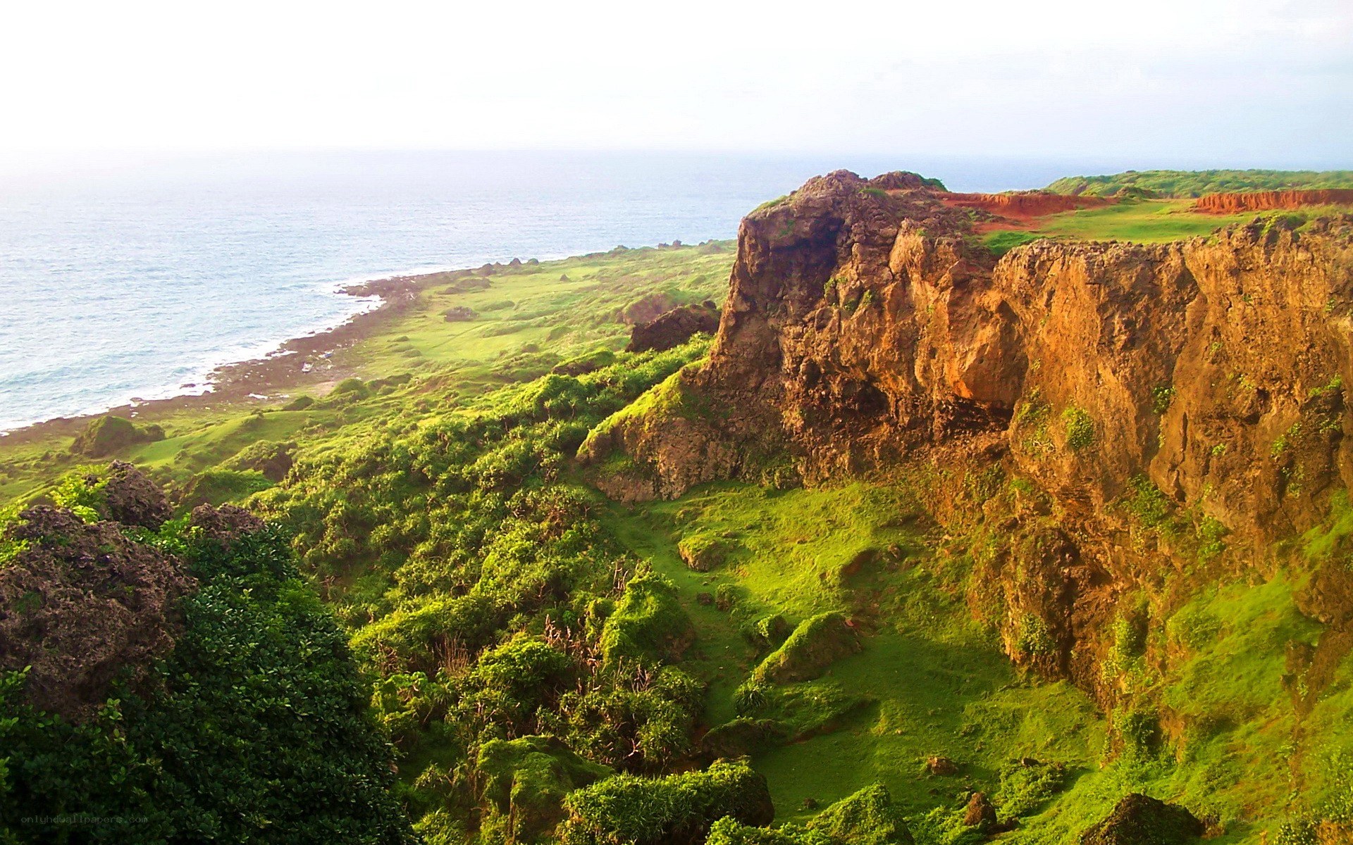 cliffside coastal landscape