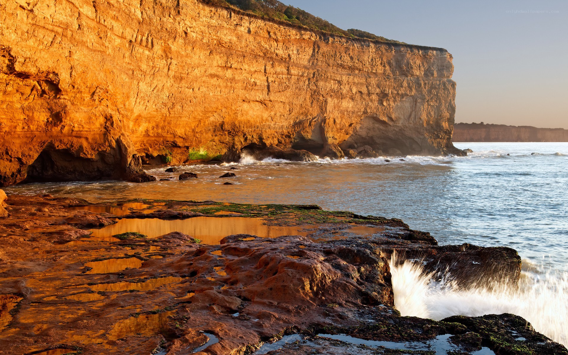 cliffside coastal landscape