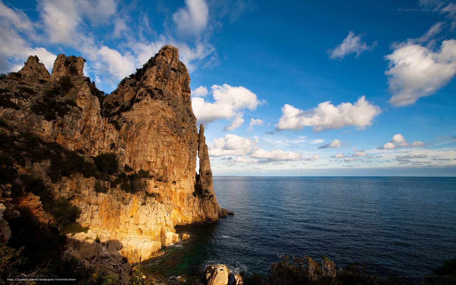 Cliffside coastal landscape