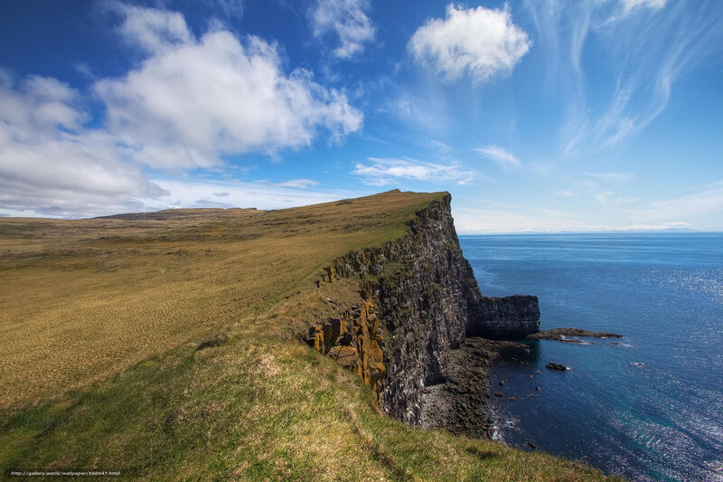 Cliffside coastal landscape