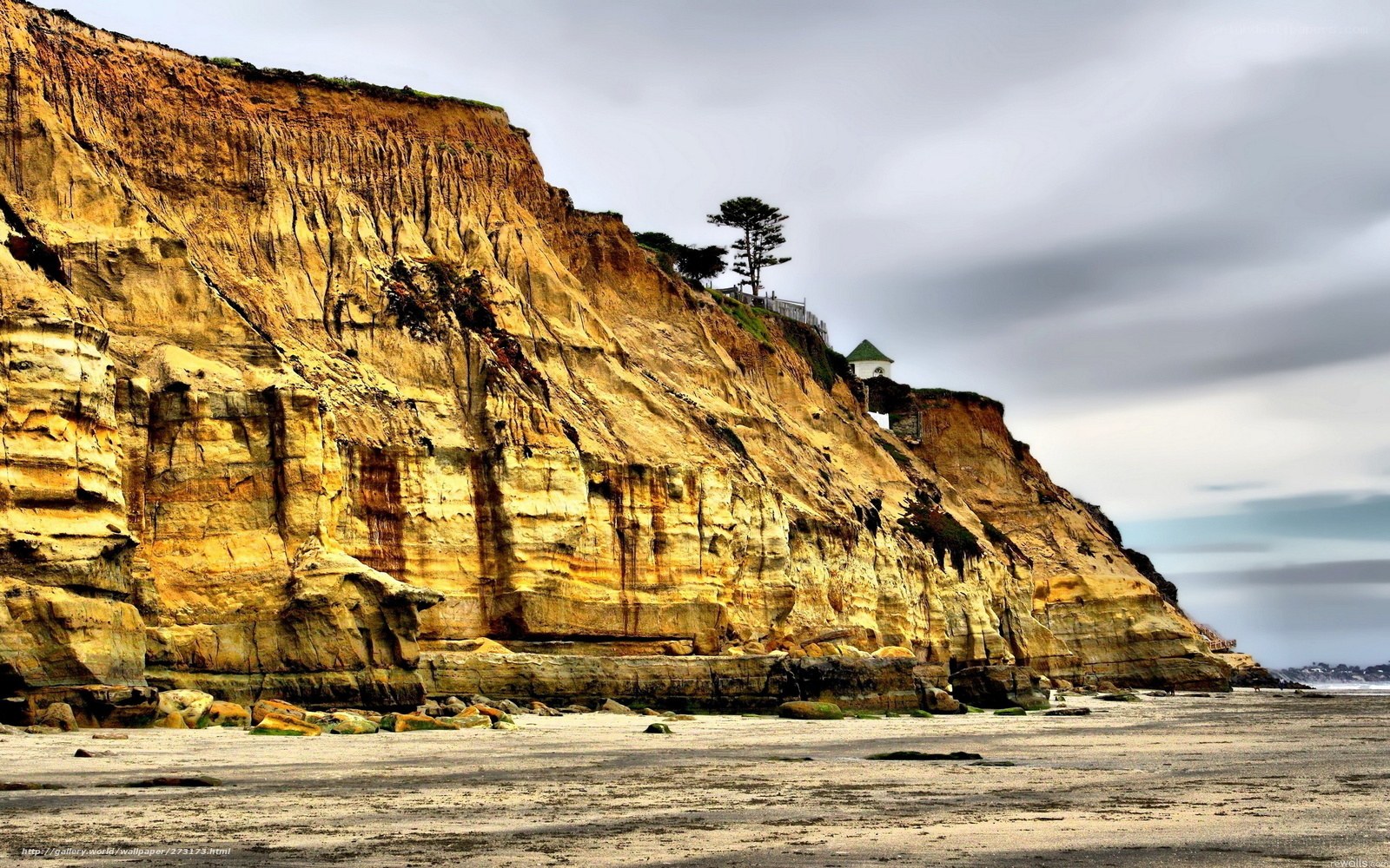 Cliffside coastal landscape