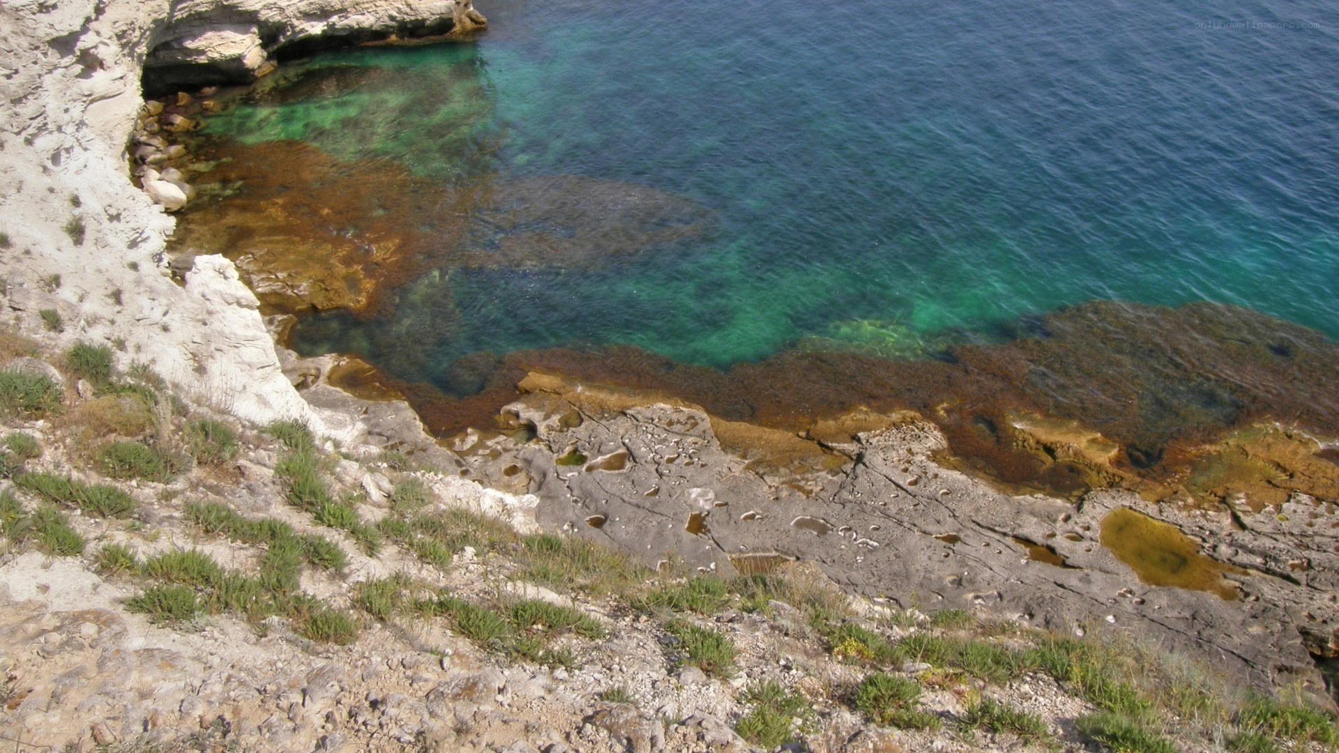 cliffside coastal rocks