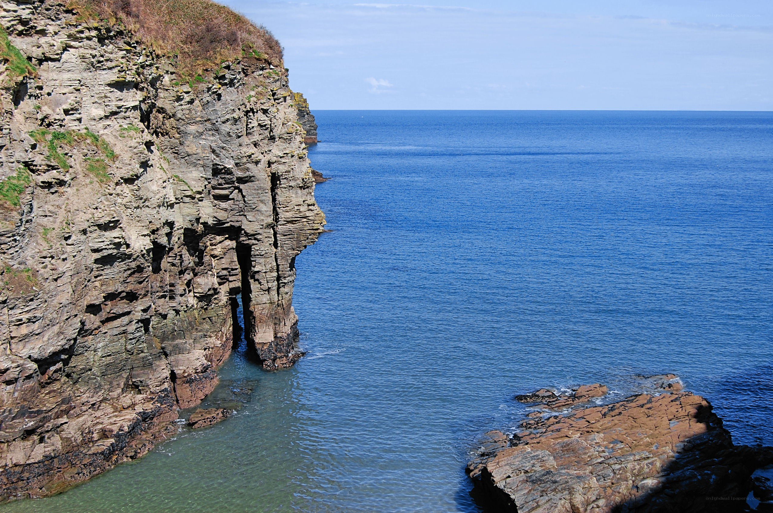 cliffside coastal view