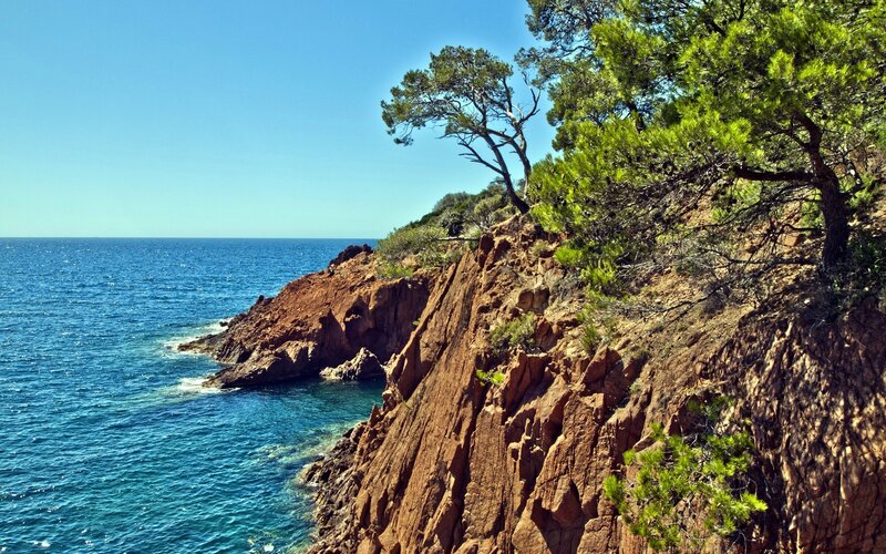 cliffside coastal view