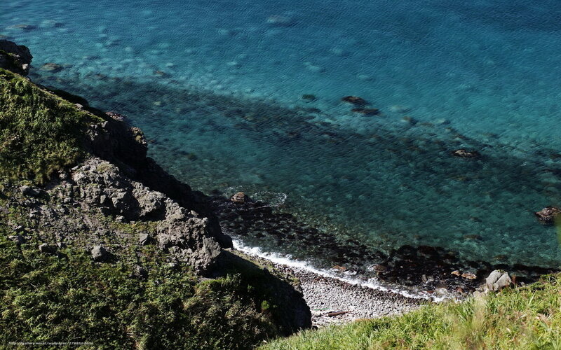 Cliffside coastal view