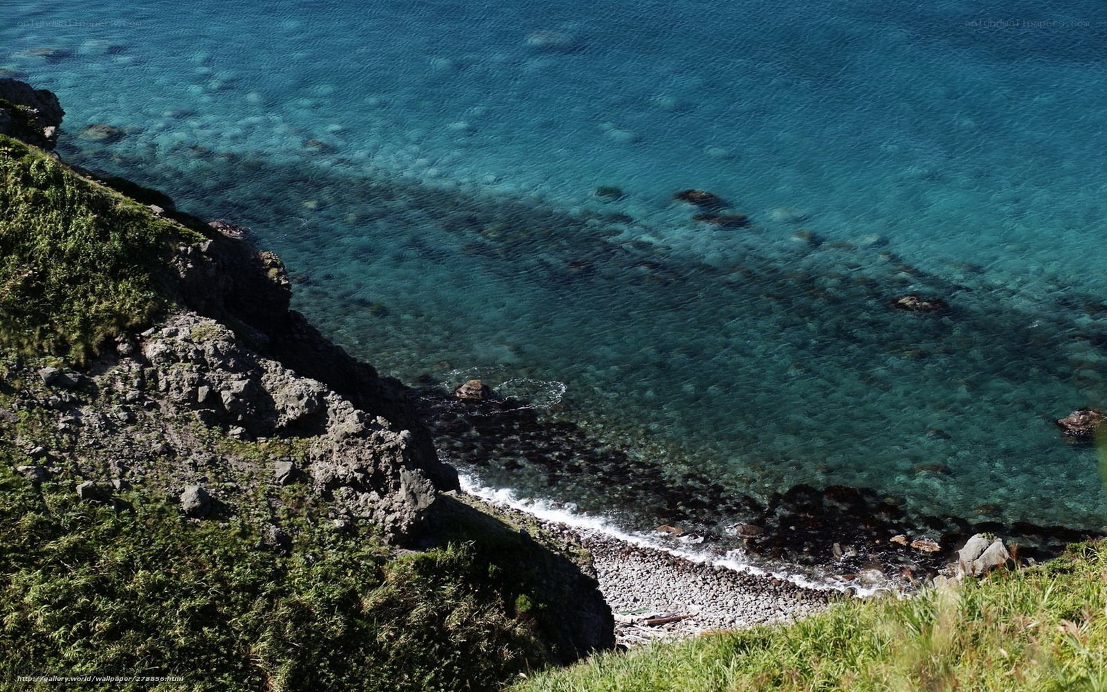 Cliffside coastal view