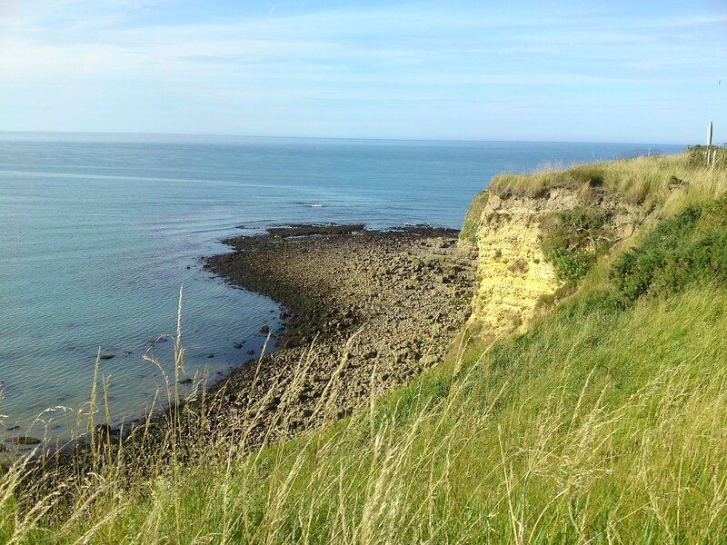Cliffside coastal view