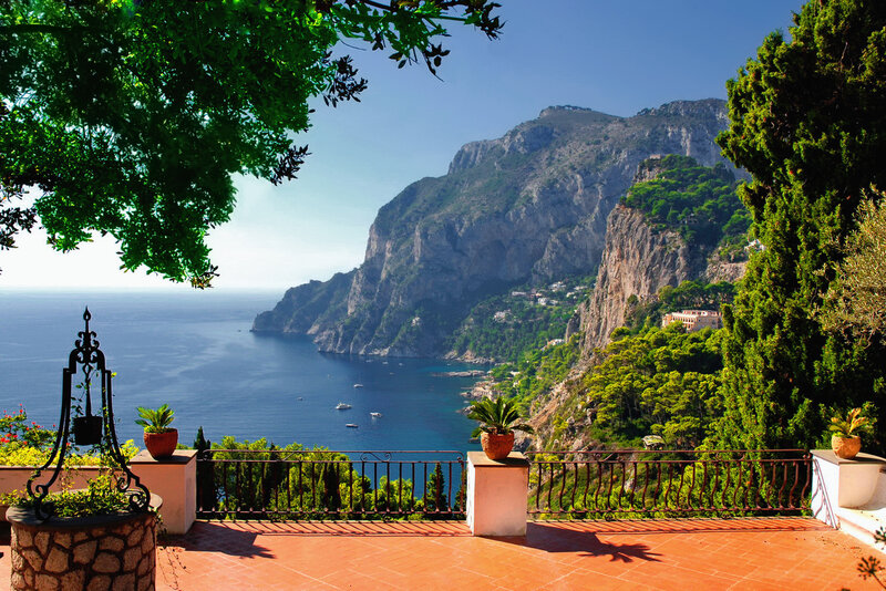 Cliffside Coastal View — Blue, Serene, Afternoon