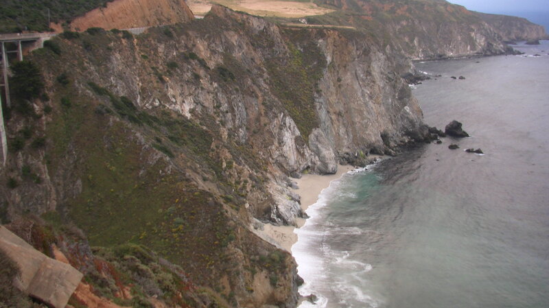 Cliffside Coastline — Green