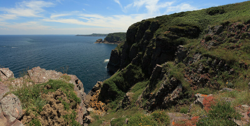 Cliffside Coastline — Ocean