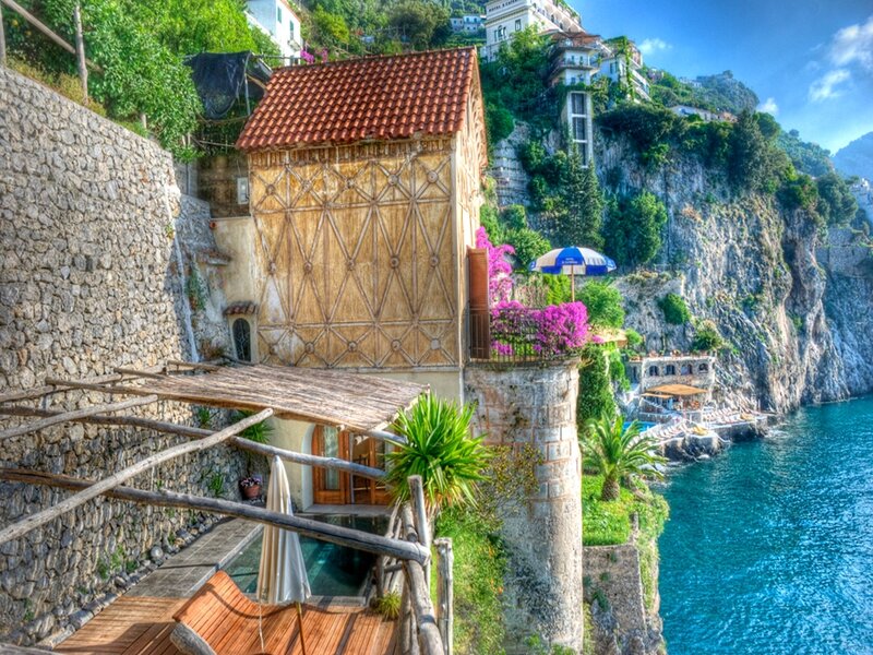Cliffside House with Pool