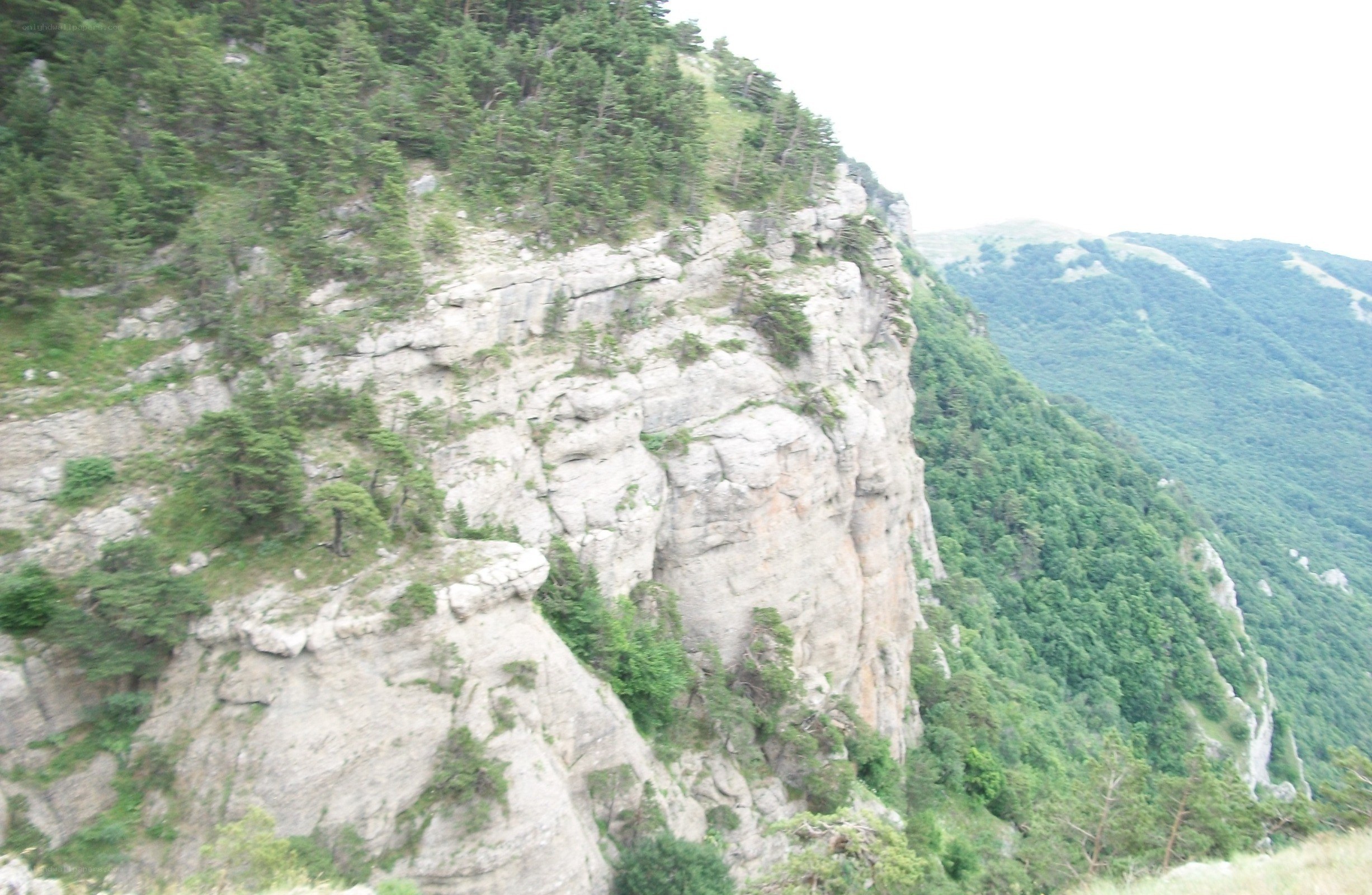 cliffside mountain landscape