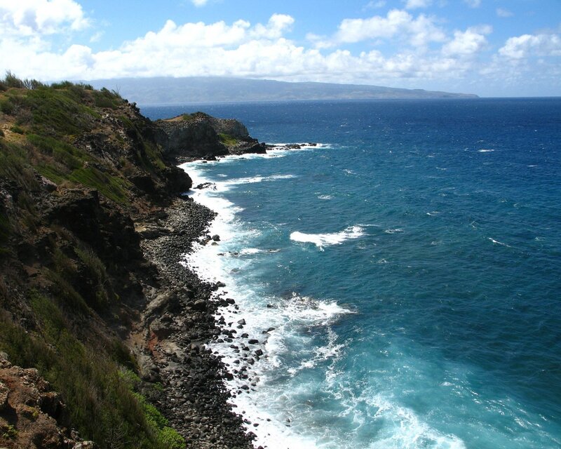 cliffside ocean view