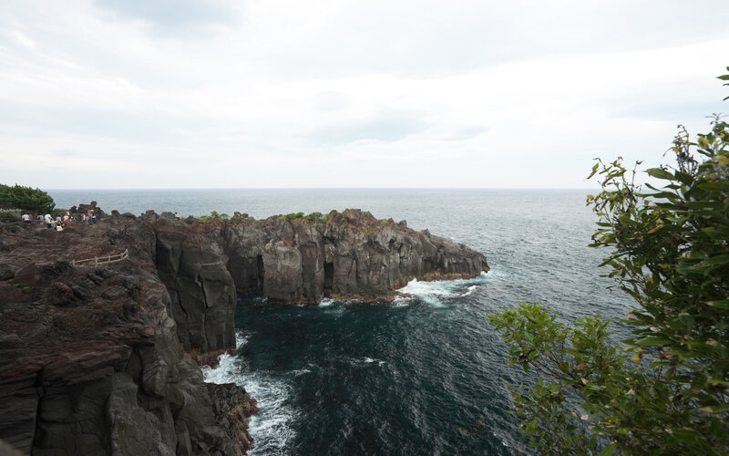 cliffside ocean view