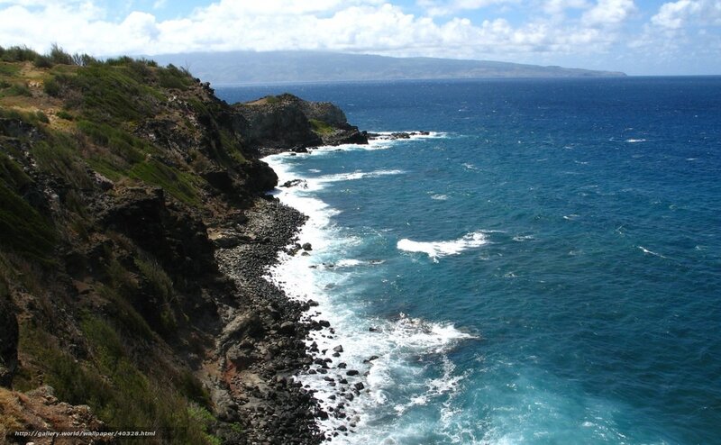 cliffside ocean view