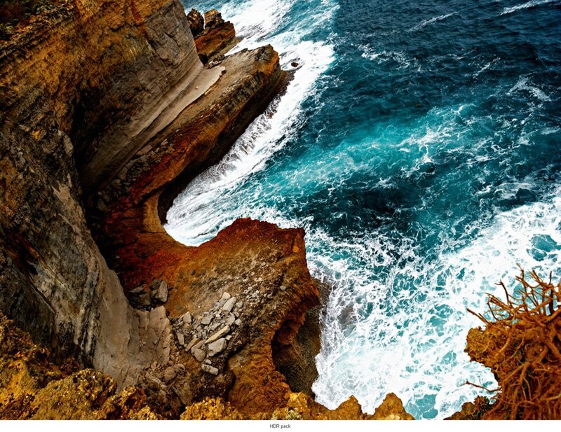 cliffside ocean waves