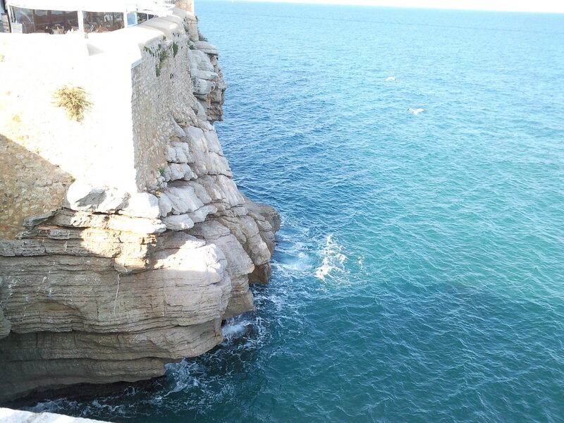 Cliffside Overlooking Sea