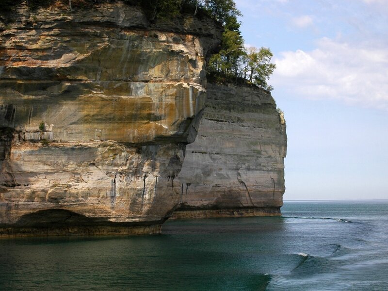 Cliffside overlooking the sea